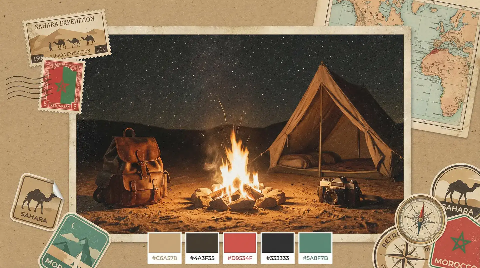 撒哈拉沙漠星空 - 婉儿别闹 非洲目的地